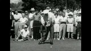 George Fazio  His Famous Slow Motion Drill 1959 [upl. by Alilad517]