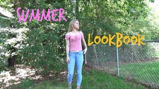 SUMMER LOOKBOOK 2017  affordable fashion [upl. by Gabbi]