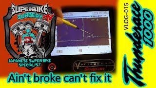 YAMAHA YZF1000 Thunderace Misfire Diagnosis VLOG015 [upl. by Orlan]