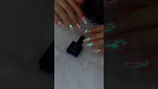 Iridescent Nails Design using cllamsupply Builder Gel nails nailart nailtech nailartist [upl. by Fini]