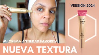 Mi crema antiedad low cost favorita renovada y con nueva textura 🙌 AHC CORE LIFTING 2024 [upl. by Ahsoyem163]