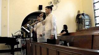 Ikaw cover by Anima Choir in a wedding at Santuario de San Antonio Makati [upl. by Gradey]