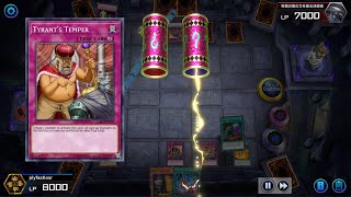 YuGiOh Master Duel  Tyrants Temper in Skill Drain event [upl. by Ballard]