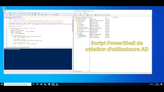 🖥️ Script PowerShell dautomatisation de création dutilisateurs AD [upl. by Mitzi]