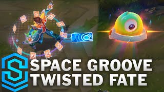 Space Groove Nami Skin Spotlight  PreRelease  PBE Preview  League of Legends [upl. by Atikat115]