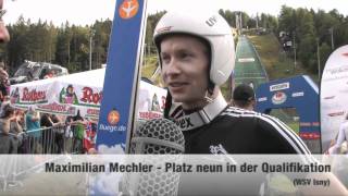 Sommerskispringen in Hinterzarten 2011 Maximilian Mechler [upl. by Alleuqcaj312]