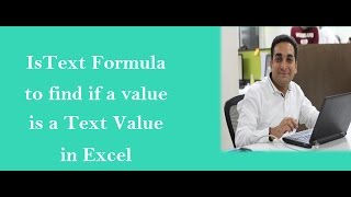 Excel  Istext Formula in Excel with Vlookup [upl. by Dnalhsa460]