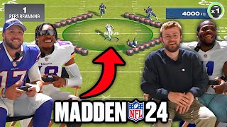 Playing Madden 24 Until I Hurdle With Josh Allen [upl. by Remmus]