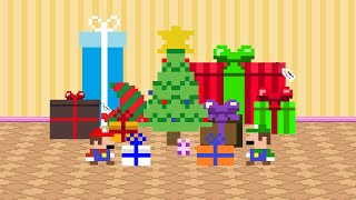 Level UP Tiny Mario and Tiny Luigi open their Christmas Presents 2022 Christmas Special [upl. by Yerggoeg]