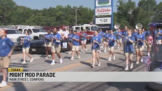 Might Moo Parade in Cowpens [upl. by Hajidak]