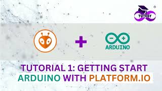 Getting Start Arduino with Platform IO  Hello world Program 1 [upl. by Neltiak]