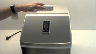 EdgeStar  IP211SS Portable Ice Maker  Operation and Maintenance [upl. by Atse]