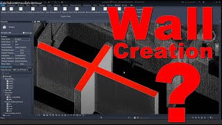 How to create wall in Revit using point cloud data  Scan to BIM  Point cloud to BIM  Rvtcad [upl. by Aredna688]