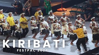 Kiribati  Opening Ceremony FestPAC 2024 [upl. by Naujuj]