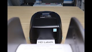 GoDEX RT730i Thermal Barcode Label Printer Overview amp Key Features  HD Labels [upl. by Princess]