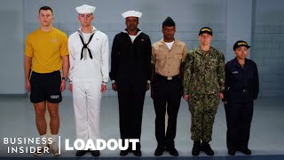 Every Uniform In A Navy Sailors Seabag  Loadout  Business Insider [upl. by Jessalin]