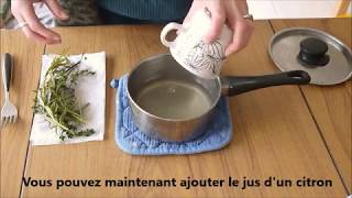 ♥ DIY  Sirop contre la toux maison pour toute la famille [upl. by Dorr]