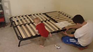 Putting Together the Lycksele IKEA Futon  Sofa Bed [upl. by Crowley]