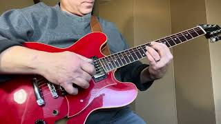 Guitar chord comp to Dix Music Studios backing track My Funny Valentine [upl. by Whyte622]