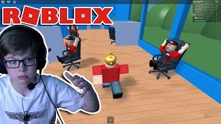 ETHAN GAMER ESCAPES ROBLOX HQ [upl. by Gnex]