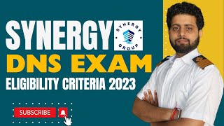 Synergy DNS Sponsorship Exam 2023 Update  Merchant Navy Sponsorship Exam [upl. by Acinyt]