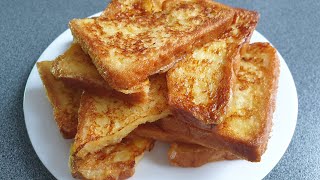 If you have toast 2 eggs and milk at home you can make a delicious breakfast French toast recipe [upl. by Anividul782]