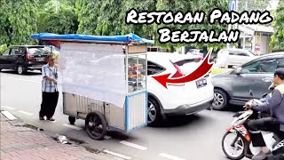 RESTORAN PADANG BERJALAN  PANGGILNYA HARUS TERIAK [upl. by Malissia]