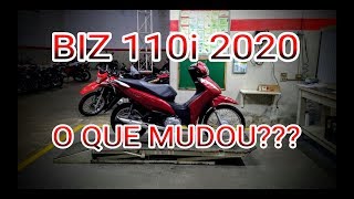 BIZ 110i VERMELHA PER 2020 DETALHES [upl. by Napoleon]