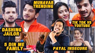 Lock Upp Review EP 05  Munawar Trending Karan Dashing Jailor Payal Insecure [upl. by Innek]