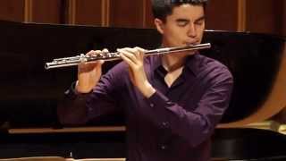 Hindemith Sonata for Flute and Piano II Sehr langsam [upl. by Telimay]