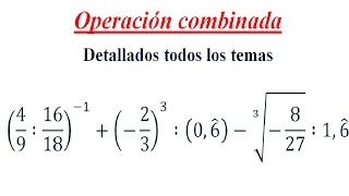 NÚMEROS RACIONALES Super facil  Para principiantes [upl. by Brnaba]