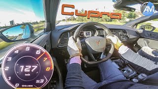 CUPRA Ateca 300hp  0100 kmh LAUNCH CONTROL🏁 [upl. by Eletnahc]