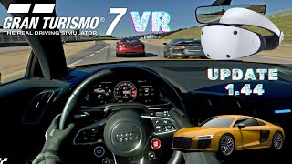 Update 144  GT7 PSVR2  Audi R8 Coupé v10 Plus 16 [upl. by Eleahcim850]