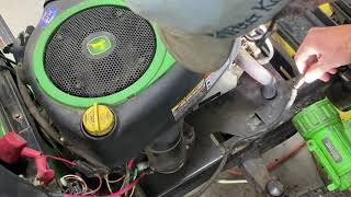 Blowing Fuses on a John Deere LA110 Lawn tractor How to find a Short to ground [upl. by Laina]