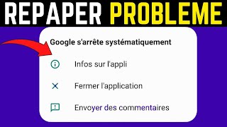 Comment Faire Si Une Application Sarrête Systématiquement [upl. by Acsot]