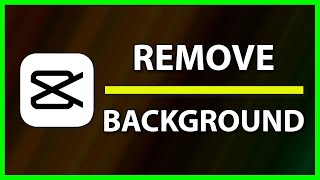 How to Remove  Replace video background in CapCut PC  2023 [upl. by Surtemed]