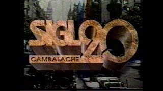 Siglo 20 Cambalache  Telefe  17 de Mayo de 1995 Incompleto [upl. by Livvyy]