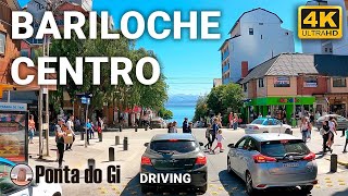 4K BARILOCHE verano 2023 driving CENTRO de día  PATAGONIA ARGENTINA  Provincia de RÍO NEGRO [upl. by Mareah]