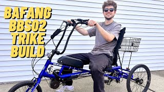 Super Easy Bafang BBS02 Full Trike Build [upl. by Bud]