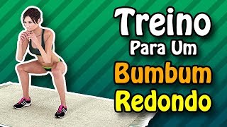 Treino Para Mulheres Para Deixar o Bumbum Redondo Como Ter Um Bumbum Maior em Casa [upl. by Channing]