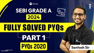 SEBI Grade A Previous Year Paper Phase 1 amp Phase 2  SEBI Grade A 2024 Preparation  EduTap SEBI [upl. by Crowns591]