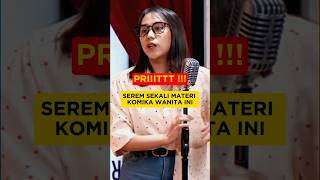 SEREM SEKALI MATERI KOMIKA WANITA INI [upl. by Aldarcy]