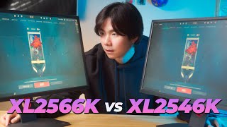 เปรียบเทียบ Zowie XL2566K vs XL2546K  360Hz vs 240Hz แตกต่างกันแค่ไหน [upl. by Aerdnaek]