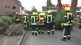 2020 01 11 13522 Georgsmarienhuette Unfall Tannenbaumaktion [upl. by Gypsy]