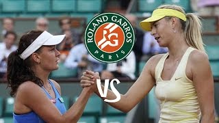 Sharapova vs Radwanska  2011 Highlights [upl. by Nipahc]