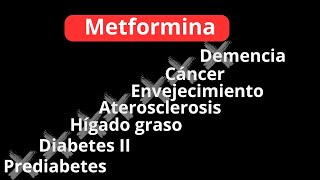 La METFORMINA más que antidiabético también contra el ENVEJECIMIENTO ✅ [upl. by Burgener]