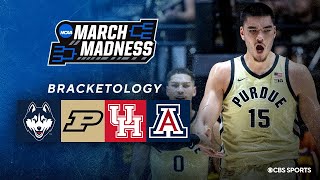 2024 NCAA Tournament LATEST Bracketology Can USF make a RUN after capturing AAC Title  CBS Sports [upl. by Anirac]