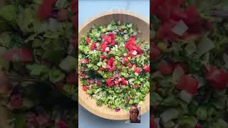 Lebanese Fattoush Salad  FeelGoodFoodie [upl. by Eigriv]