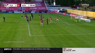 Gol de J Zárate  Tlaxcala 2  1 Cimarrones  Jornada 11  Guard1anes2020  Liga BBVA Expansión MX [upl. by Fricke]