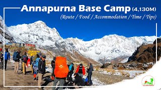 Annapurna Base Camp Trek High Altitude of 4130M  How To reach With Full Itinerary dkyatrachakra [upl. by Novihs]